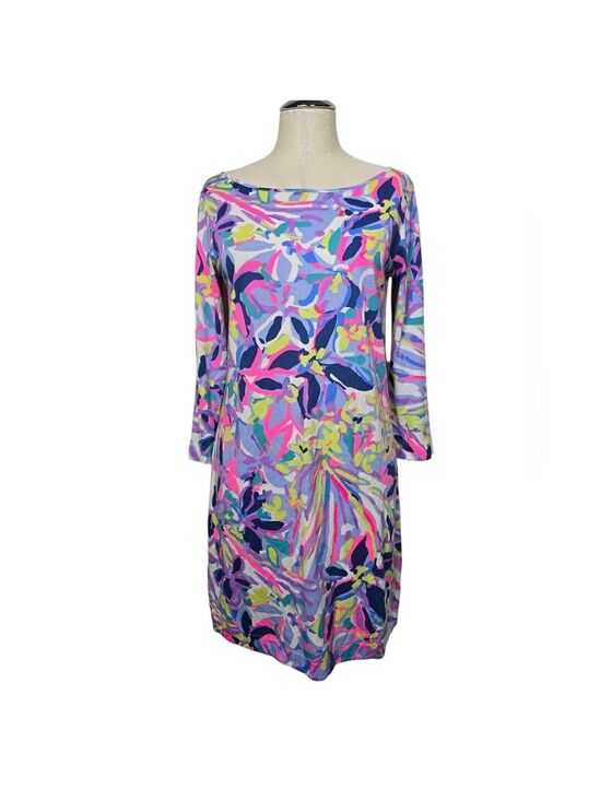 Lilly Pulitzer Dresses & Skirts - Lilly Pulitzer Purple Pink Printed Marlowe Dress S